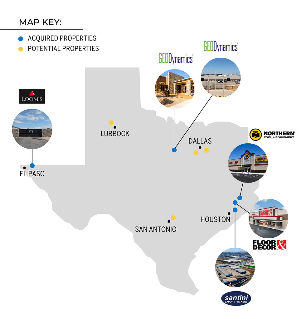 BV TEXAS MAP BV Archway Fund Map